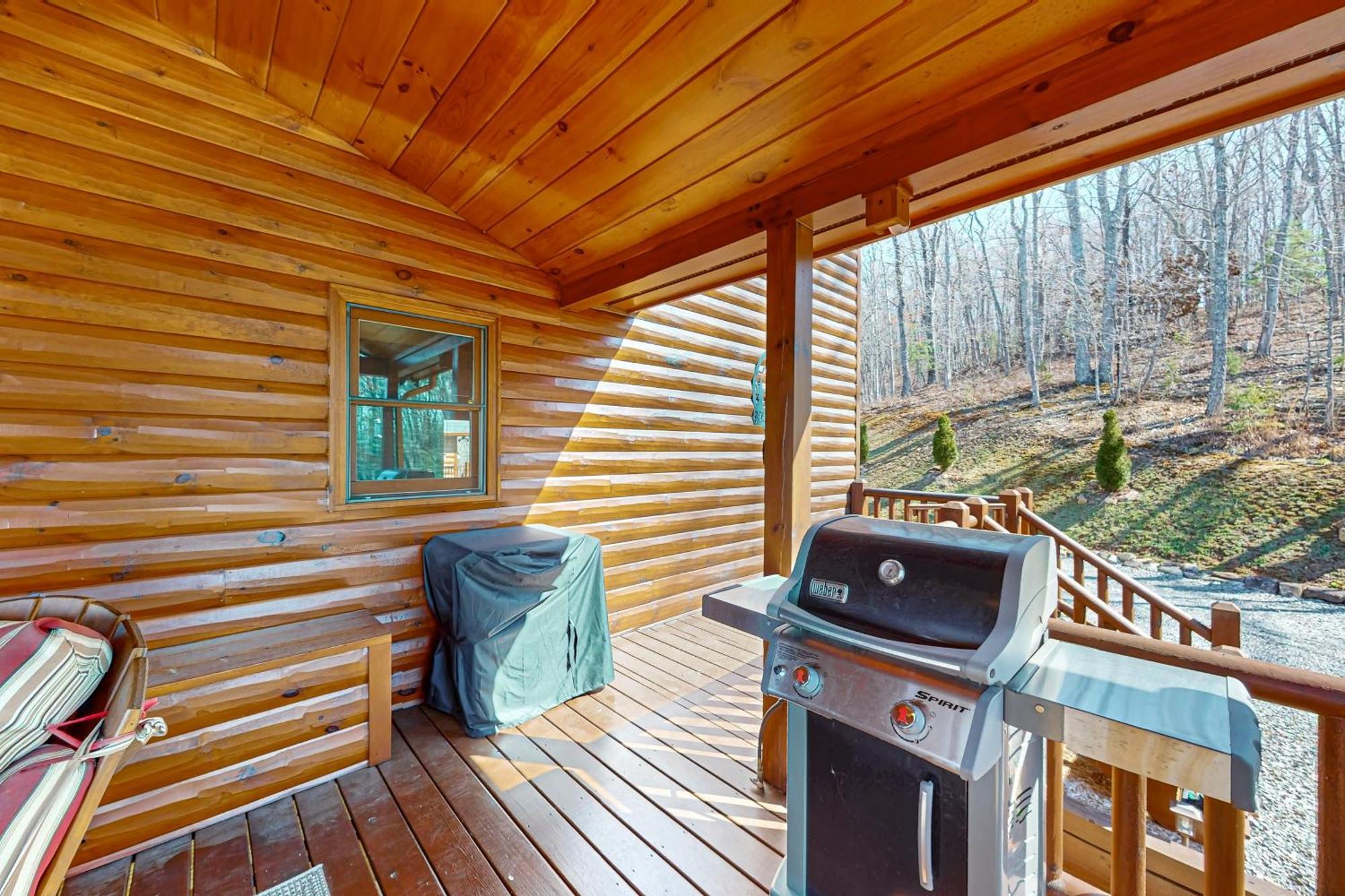 Bougie Bear Cabin Morganton Esterno foto