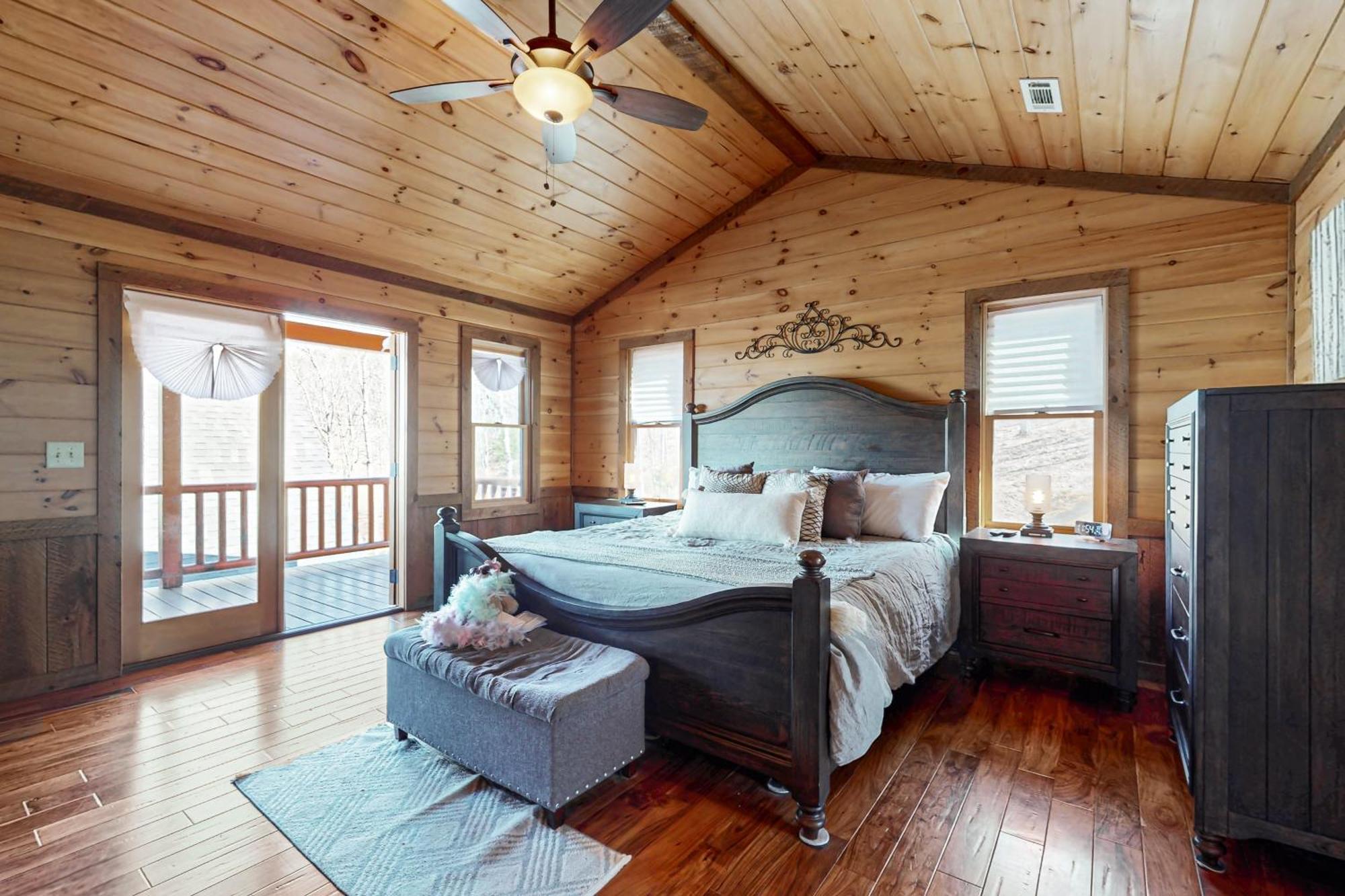 Bougie Bear Cabin Morganton Esterno foto