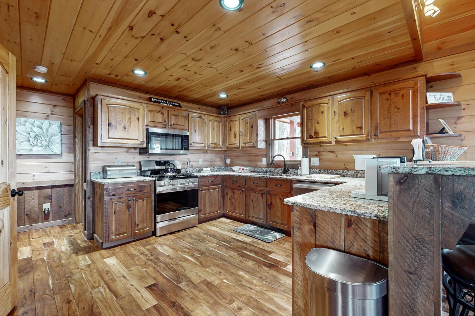 Bougie Bear Cabin Morganton Esterno foto