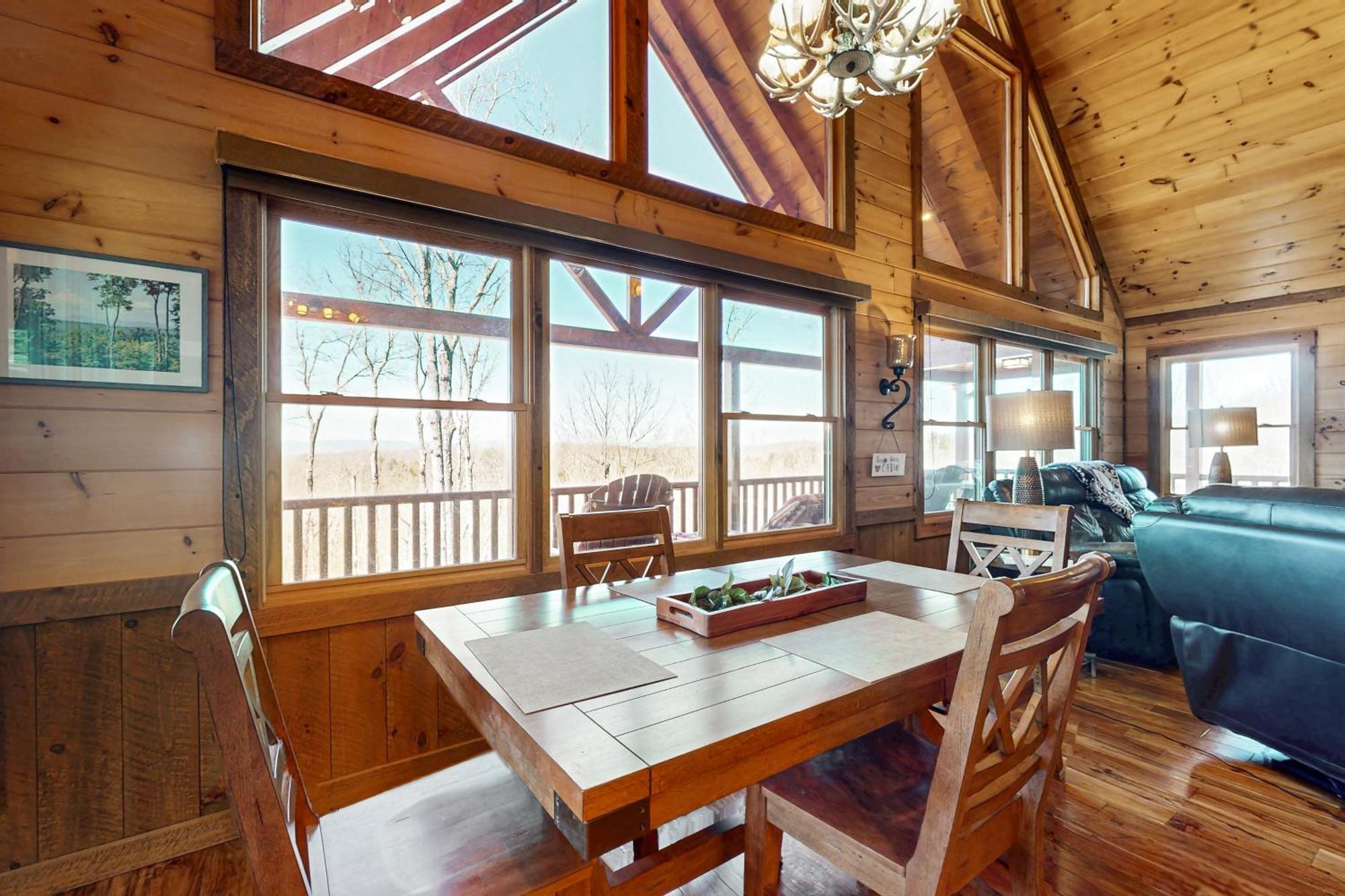 Bougie Bear Cabin Morganton Esterno foto