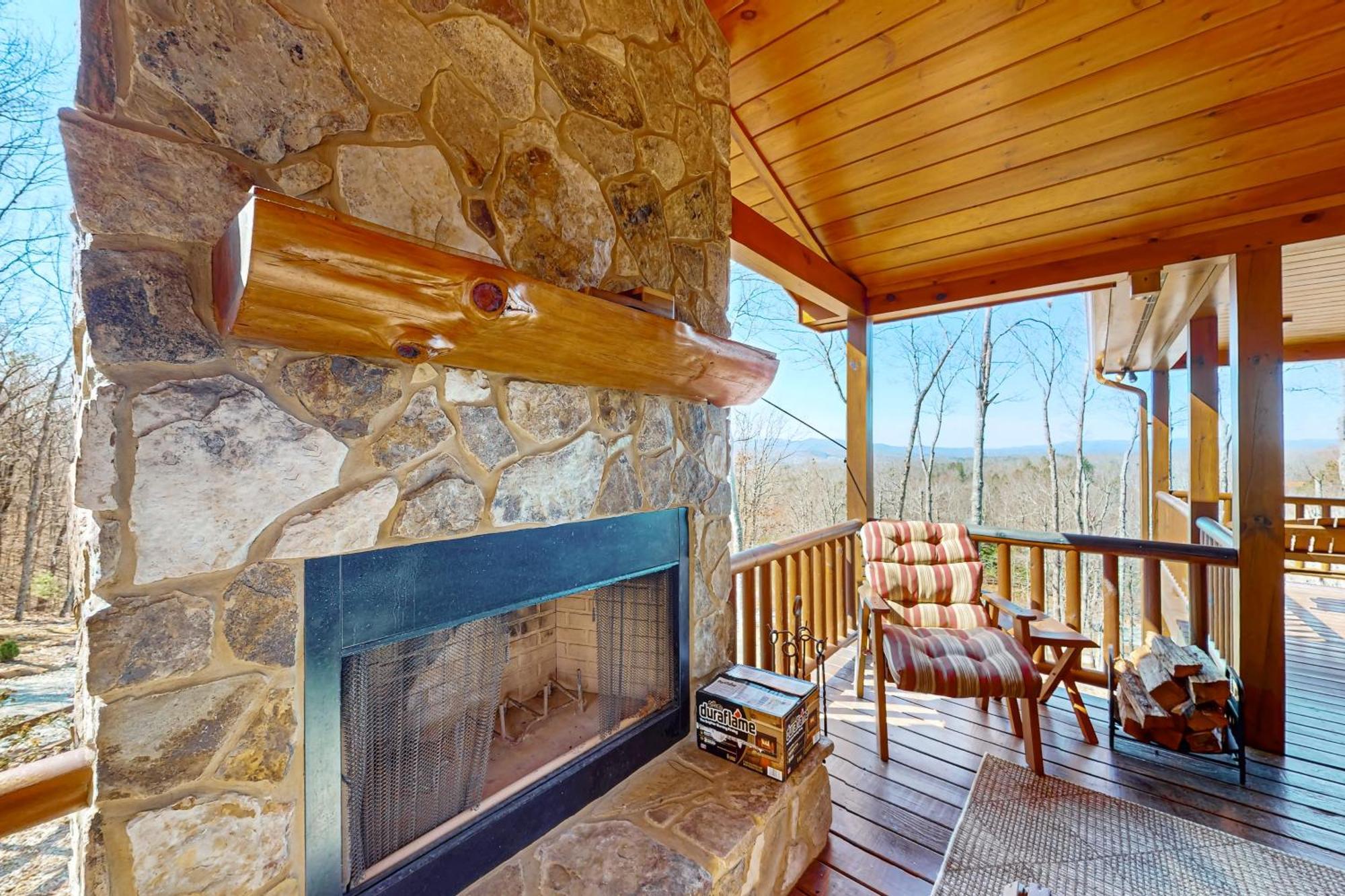 Bougie Bear Cabin Morganton Esterno foto